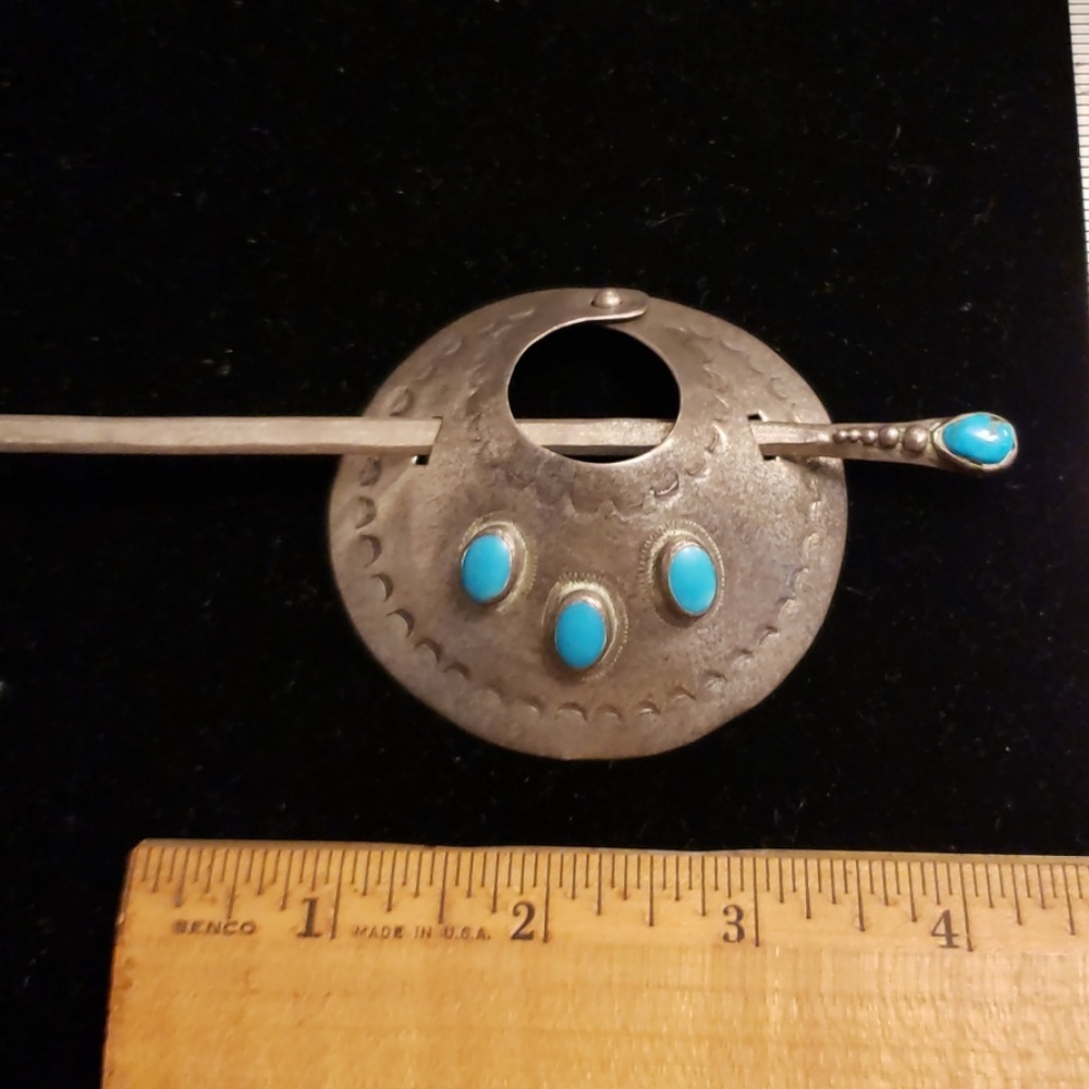 Vintage Navajo Ponytail Hair Pin